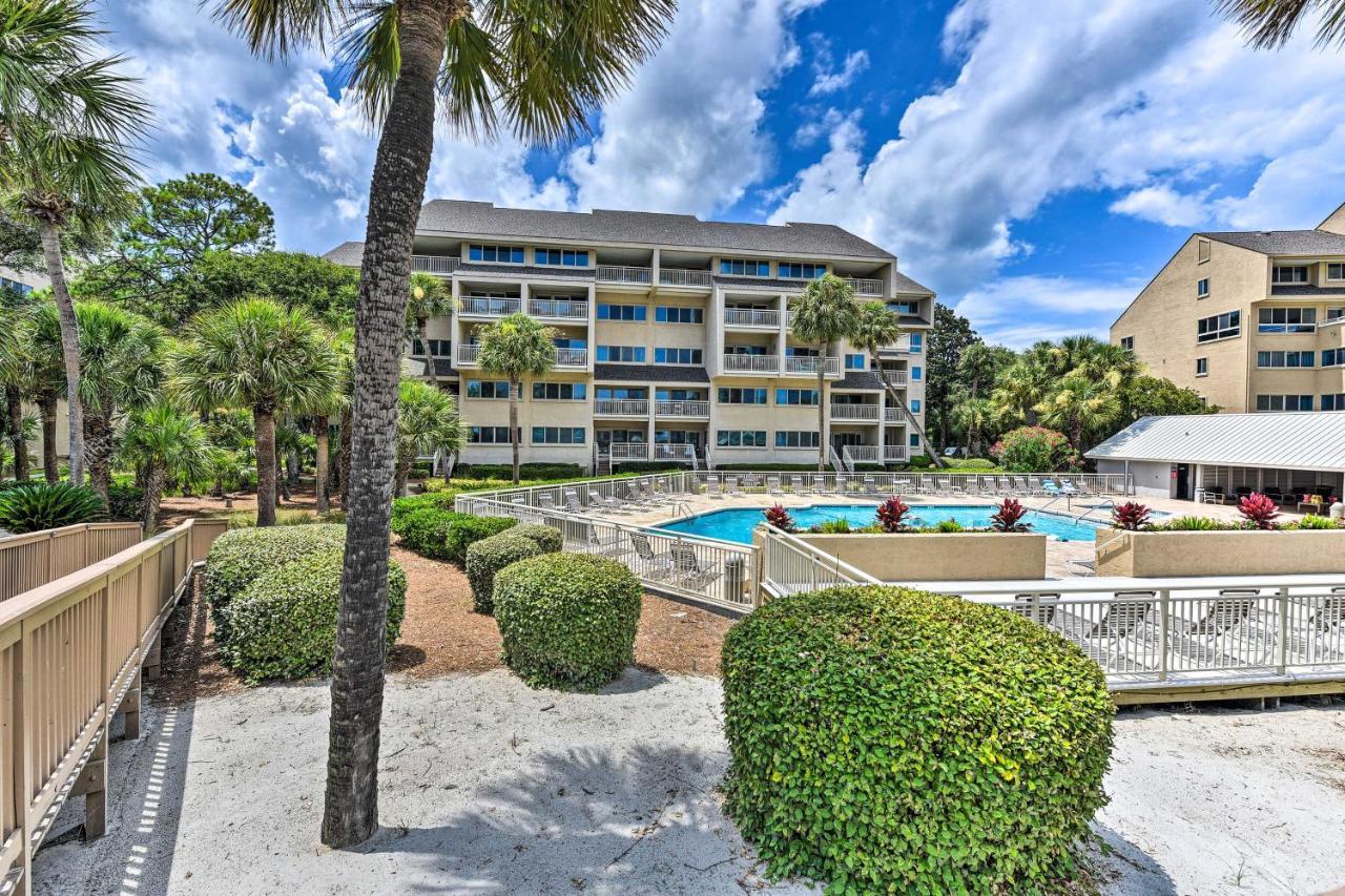 Palmetto Dunes Villa With Views Steps To Beach! Hilton Head Island Esterno foto