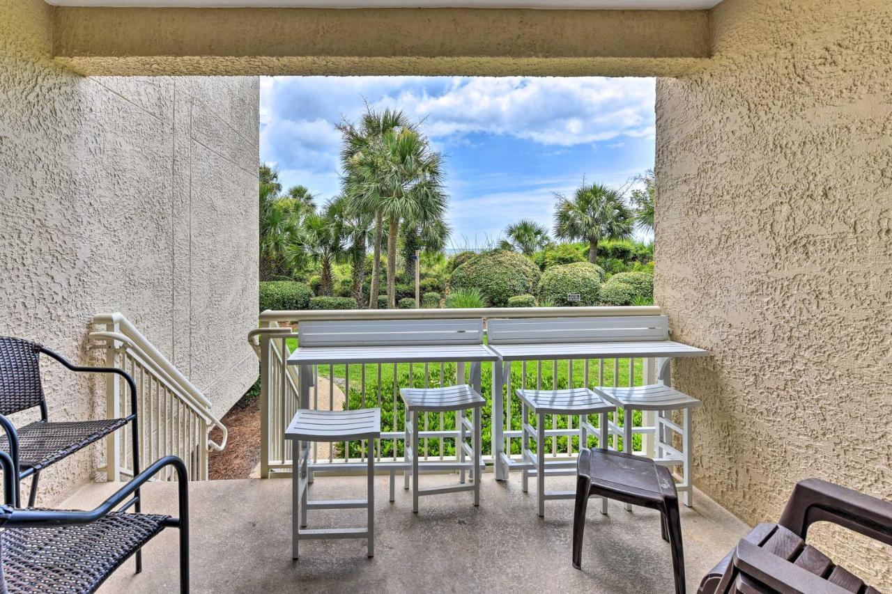 Palmetto Dunes Villa With Views Steps To Beach! Hilton Head Island Esterno foto